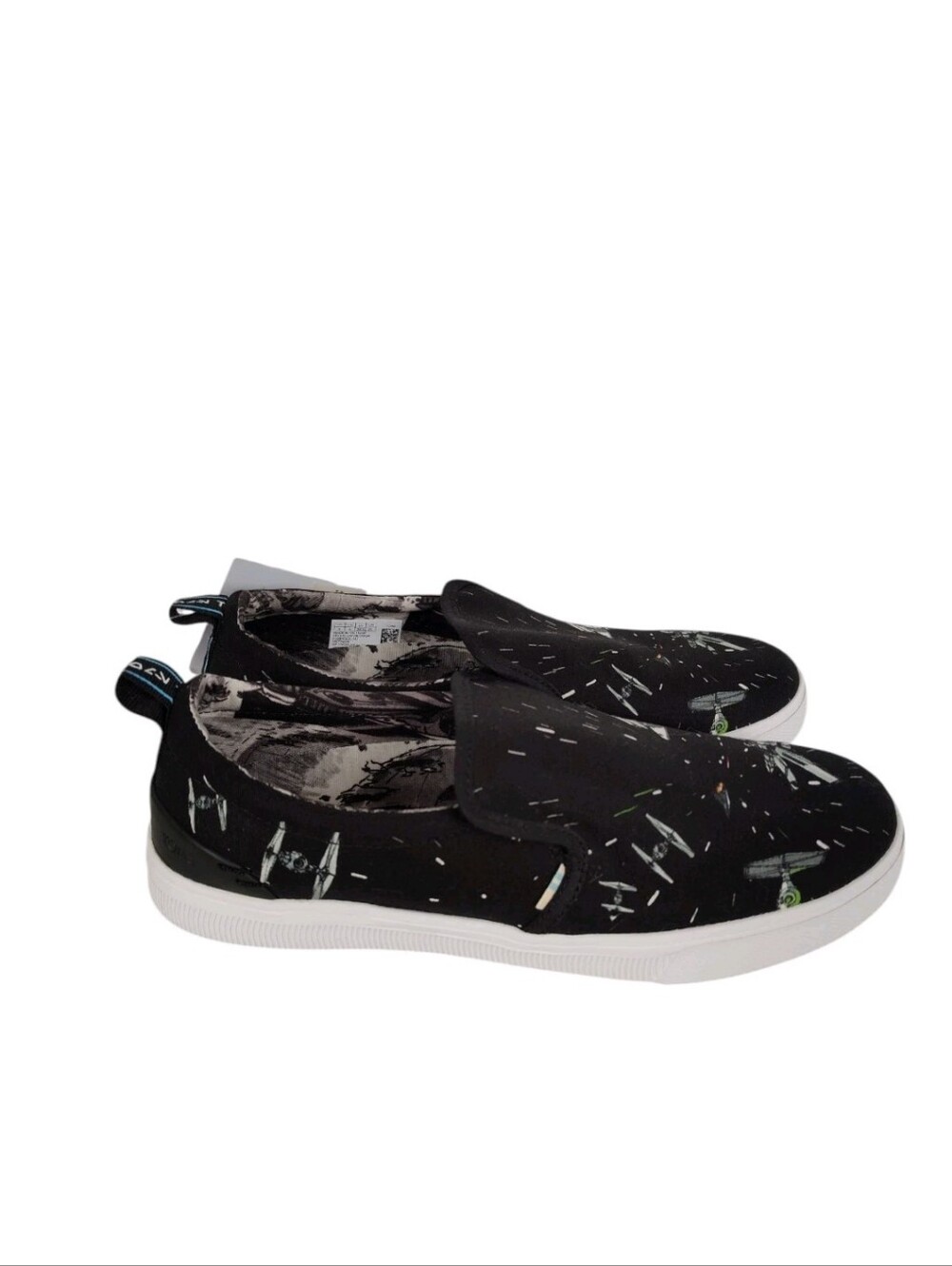 Toms Travel Lite Star Wars Print Slip On Casual Shoes Sneakers Women Size 8